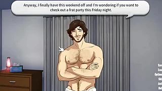 Kissing two men i have crushes on. plus jacking off to the memory - traveller out on top - ian part 03