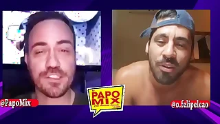 Safadão felipe leão mostra o corpo em forma durante quarenta em live finish papomix - parte 2 - whatsapp (11) 94779-1519