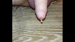 Handsfree cum on dildo