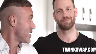 Annular twink caught skipping class by and punished