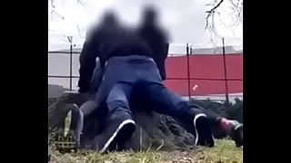 Sex in rub-down the park
