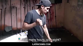 Latincums.com - twink latino staff member teen boy fucked at the end of one's tether producer for cash pov