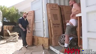 Nastydaddy bearded jack dixon raw fucks donnie argento