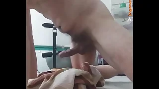 Sexy naked man is jerking off on blanket (tom ondra motho)