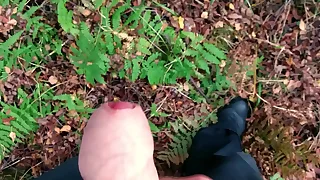 Alfresco wank and cum - slugsofcumguy