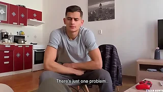 2 hot twinks need some cash fast so they agree to get fucked in a wild 3some - bigstr