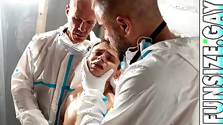 This way of treating a virus infected twink might take the role pretty unorthodox! clearly the scientists believe that bodily fluids need all over be injected inside the twink's vomb.