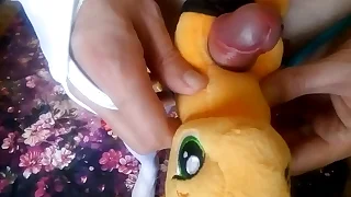 [eronekokun] - story about my mlp plush sexslave applejack: shibari punishment