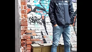 Hot boy shows his dick