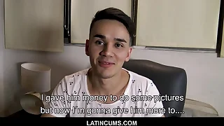 Latincums.com - young latino twink jonny sex up stranger for cash