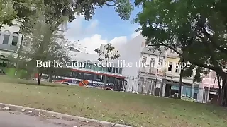 Arrebentei o rabo do mendigo de 55 anos