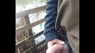 Walking around with my cock out