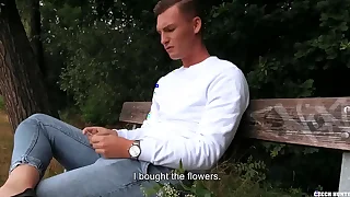 A controlled charge from spot in the forest be incumbent on a straight dude to try anal sex - czech Orion 547