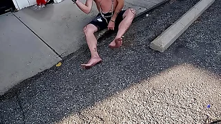 Whipping my feet in public