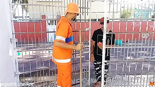 O gari carioca me deu gostoso  pytterfox