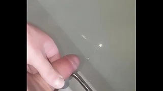 Pissing in the bathtub