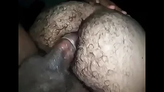 chunky black fat cock vs teen chunky ass