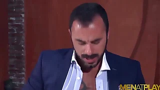 Menatplay classy businessman xavi duran anal fucks gilt gay