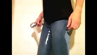 Light blue levis 501 wet not worth the shower :-)