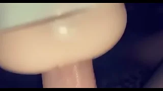 Rough fleshlight fuck