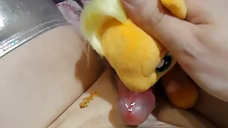 [eronekokun] - story about my mlp plush sexslave applejack: meeting