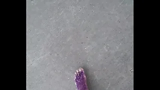 Naked sommelier des vins walks and pisses not worth a bridge