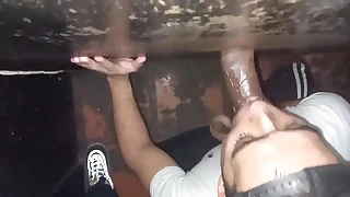 Negro colocou 24cm de rola grossa e preta no buraco gravity holle logo mamei aquele mastro - completos no meu red